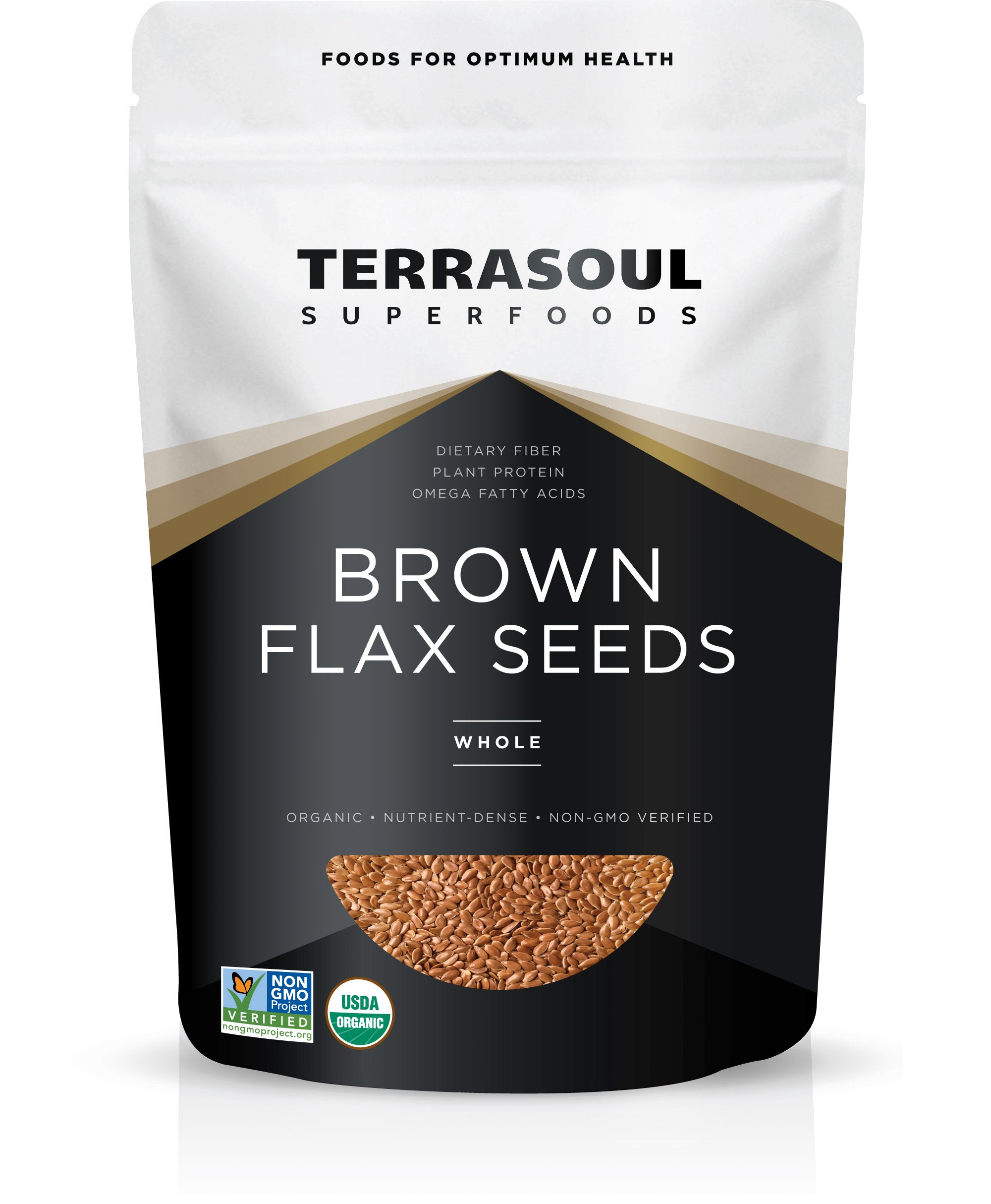 organic flax seed for planting Flax Seeds (Brown) 32 oz