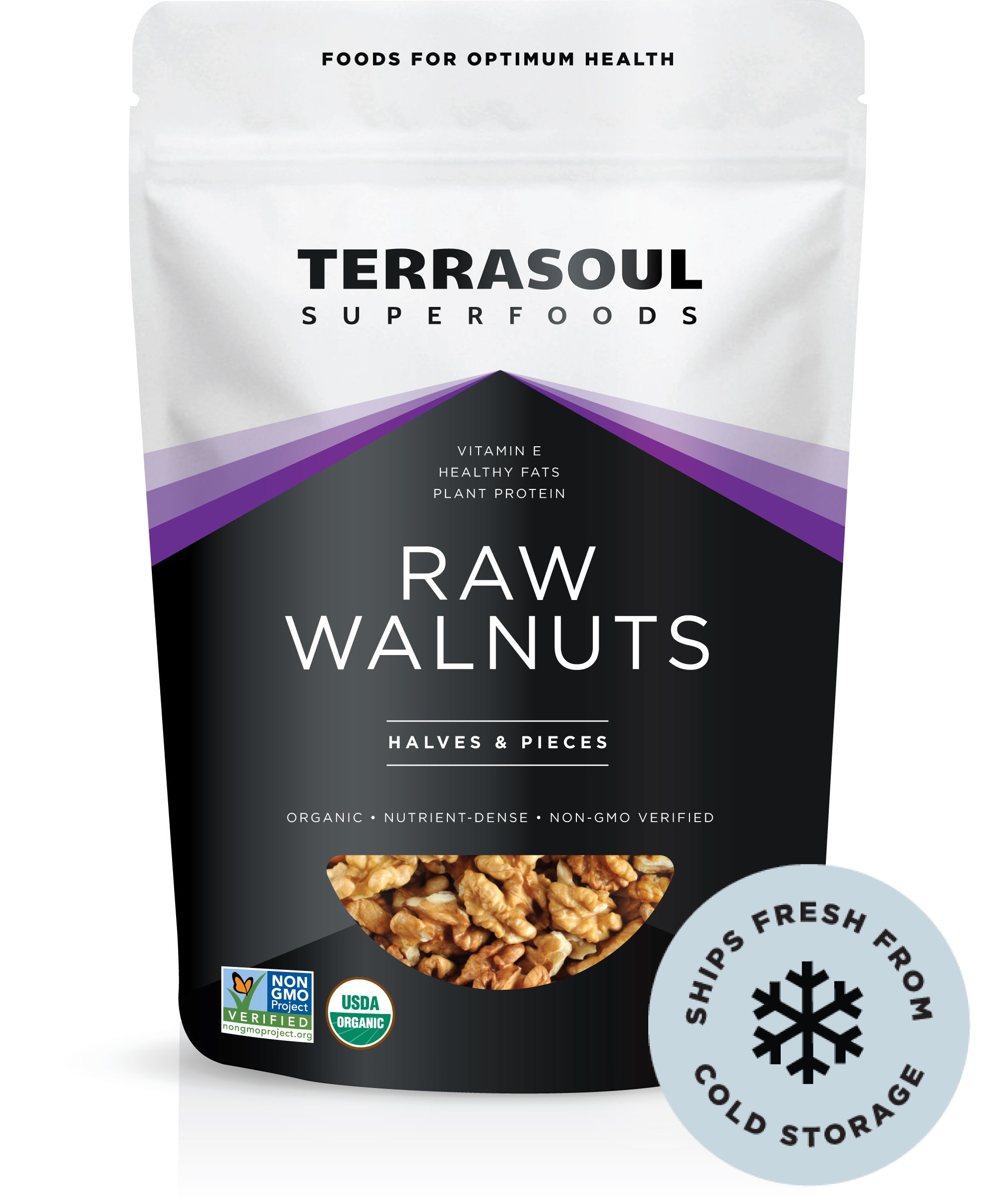 Walnuts Walnuts Large Halves & Pieces – Terrasoul Superfoods