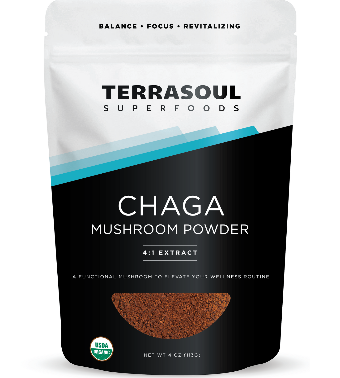 Organic Chaga Mushroom Extract Powder