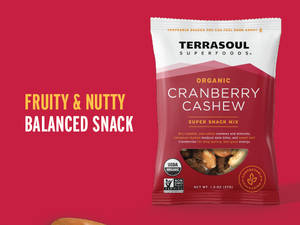 Organic Cranberry Cashew Snack Mix - Coming Soon