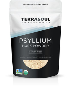 Terrasoul Superfoods Organic Psyllium Husk Powder, 1 lb